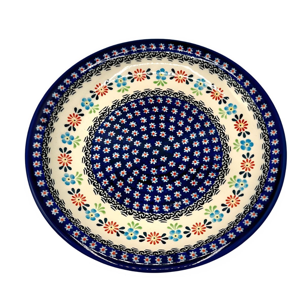 Polish Pottery Heritage Dinner Plate