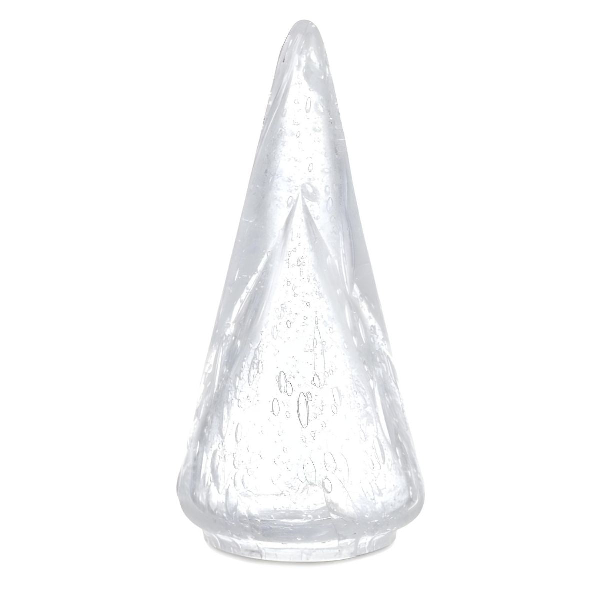 Simon Pearce Vela Bubble Conical Tree - 8 Inch