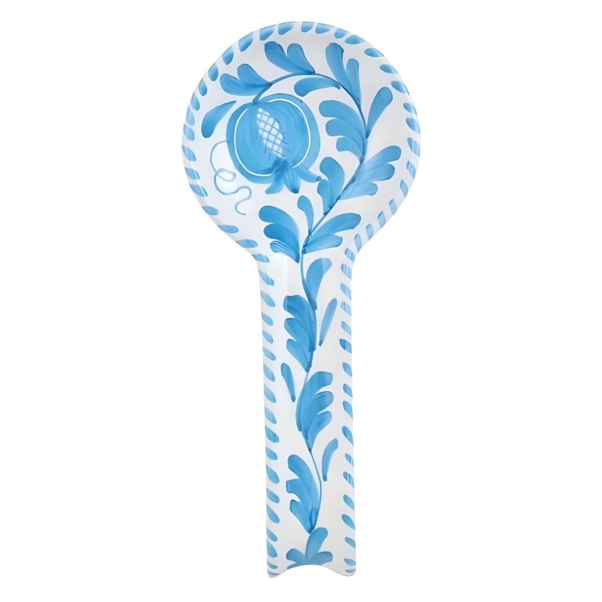 Vietri Arezzo Aqua Spoon Rest