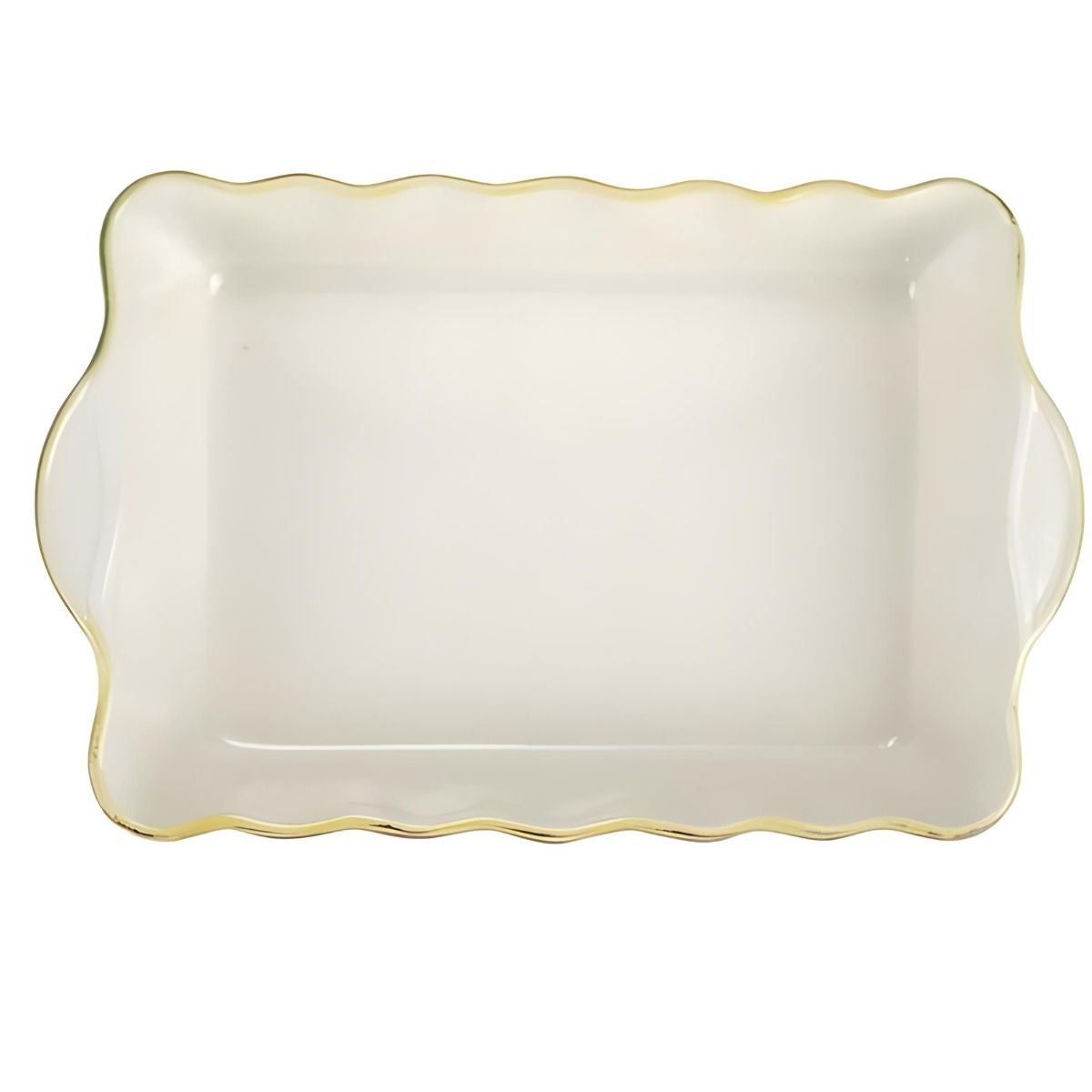 Vietri Italian Bakers Aqua Large Rectangular Baker