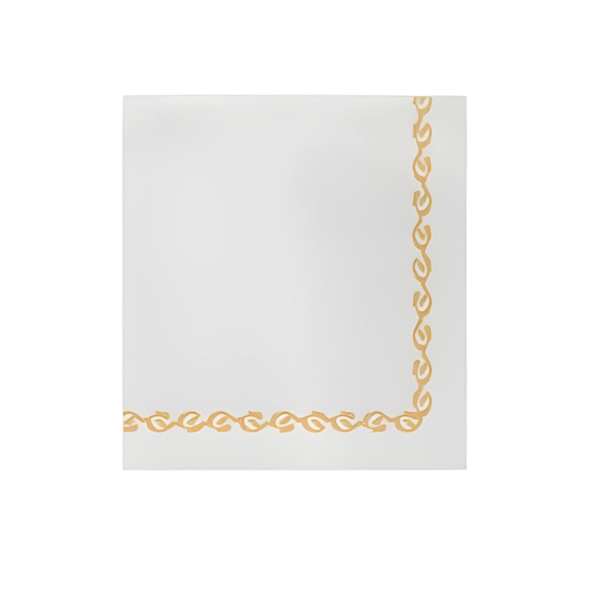 Vietri Papersoft Napkins Florentine Yellow Cocktail Napkins (Pack of 20)