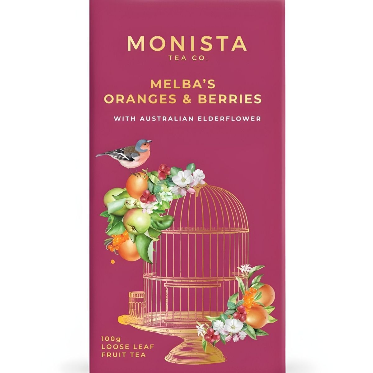 Monista Tea Co. Melba's Oranges & Berries Refill Box