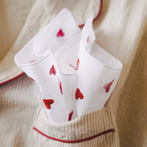 Scarlette Ateliers Valentine Handkerchief