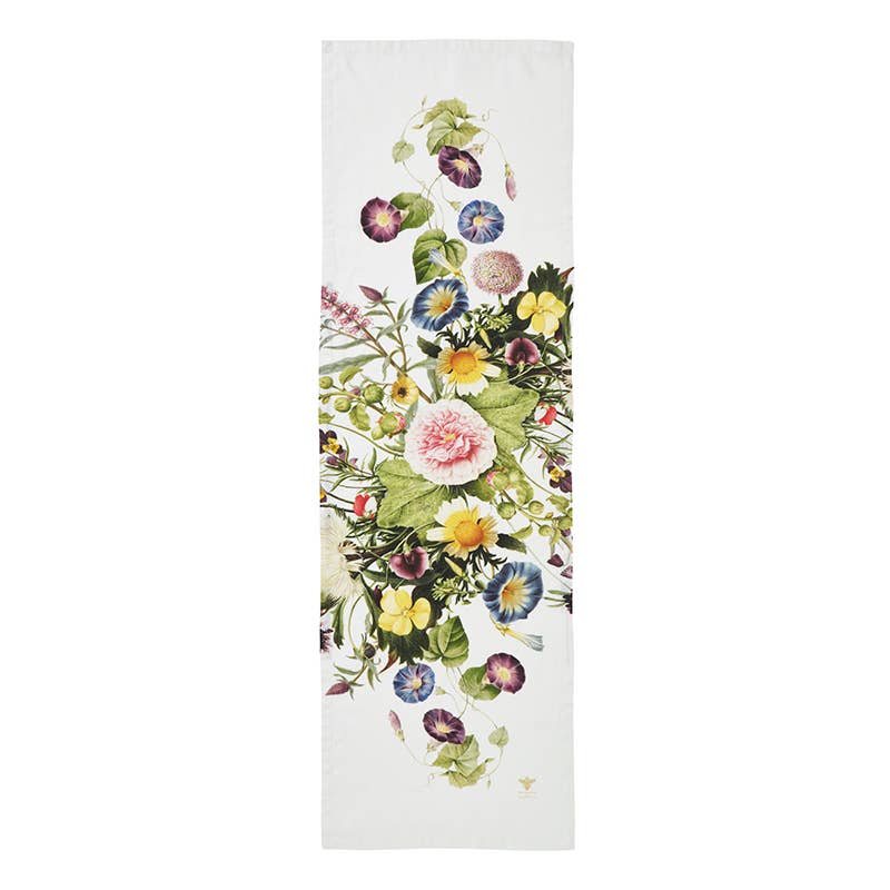 Koustrup & Co. Flower Garden Linen Table Runner