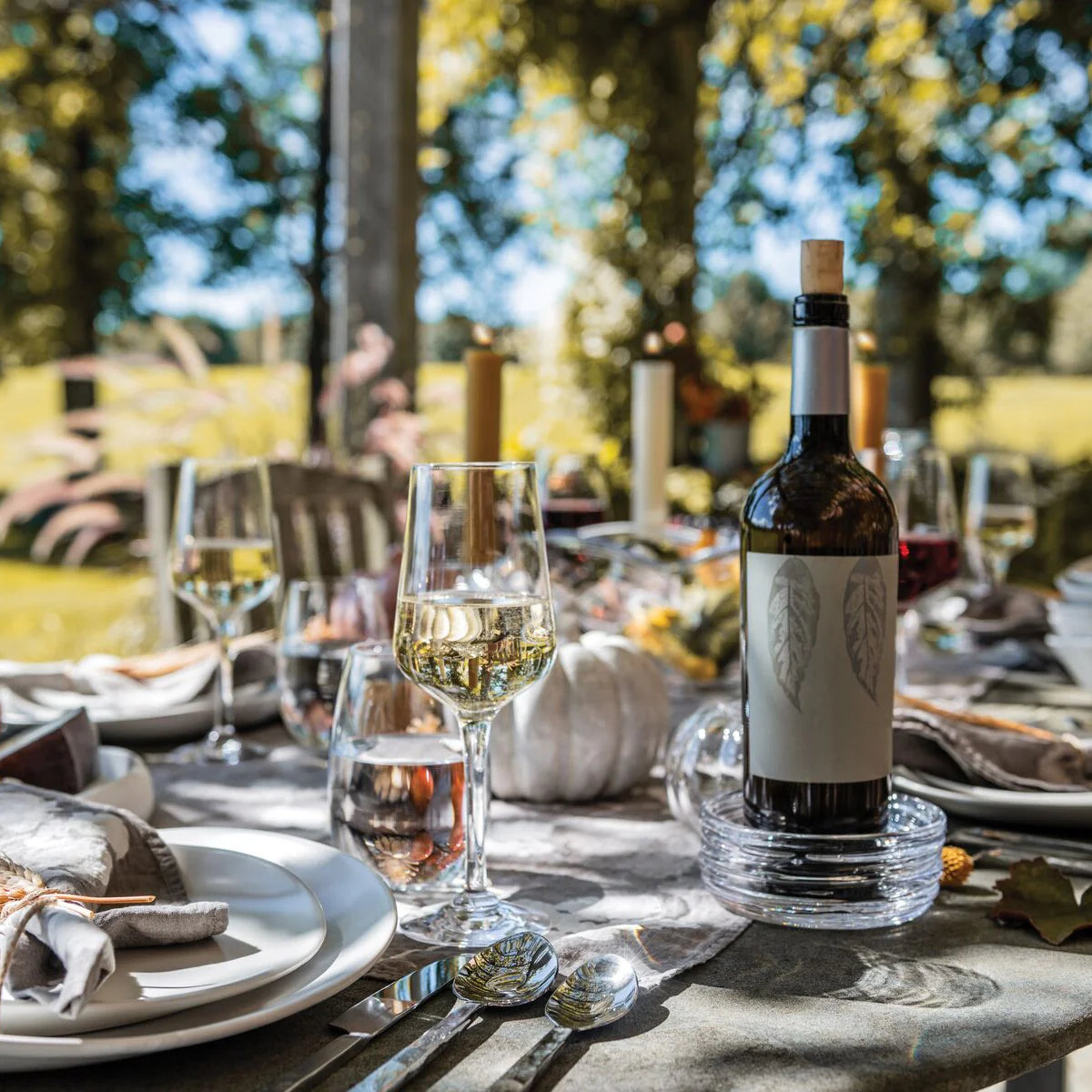 Simon Pearce Vintner White Wine Glass