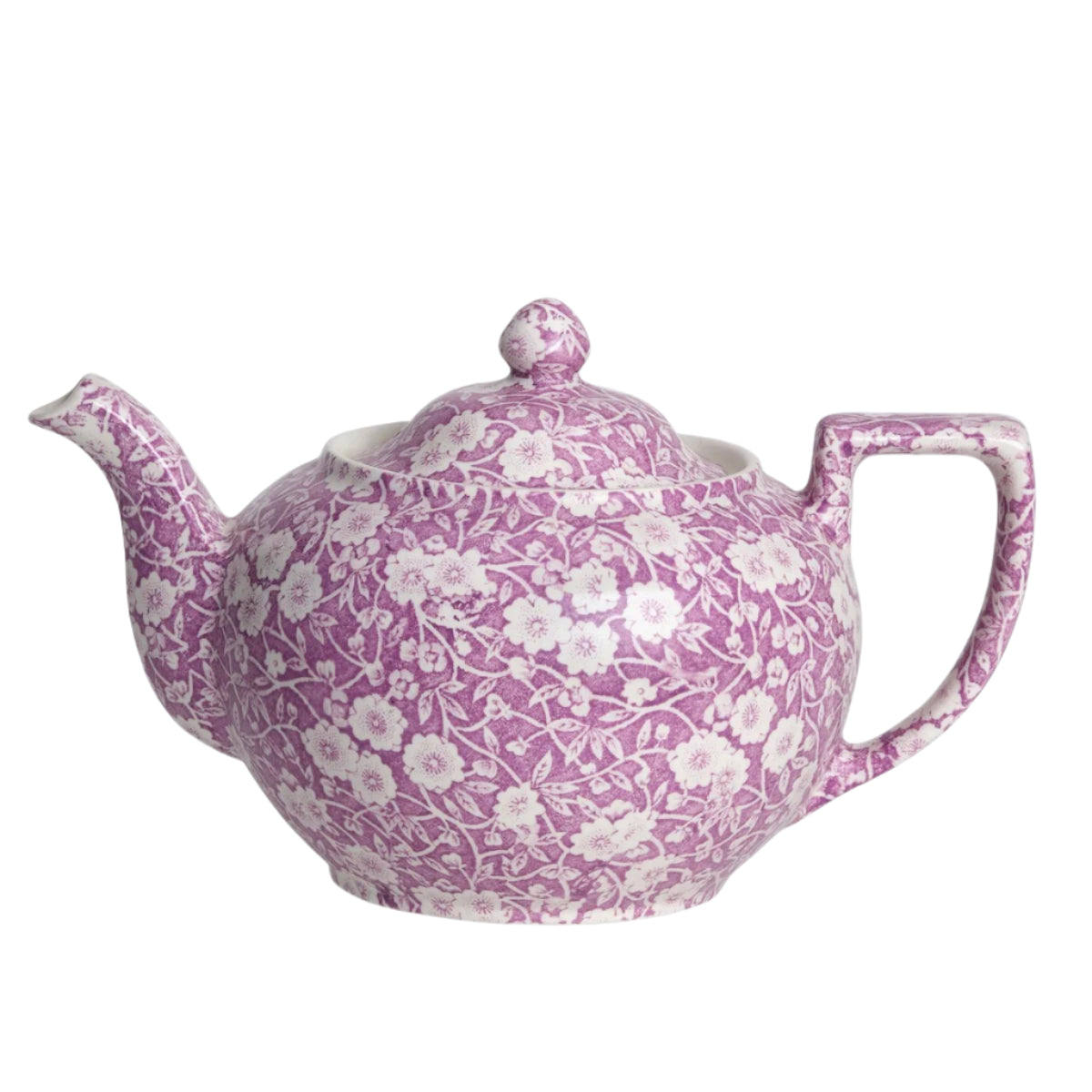 Burleigh Blossom Calico Large Teapot