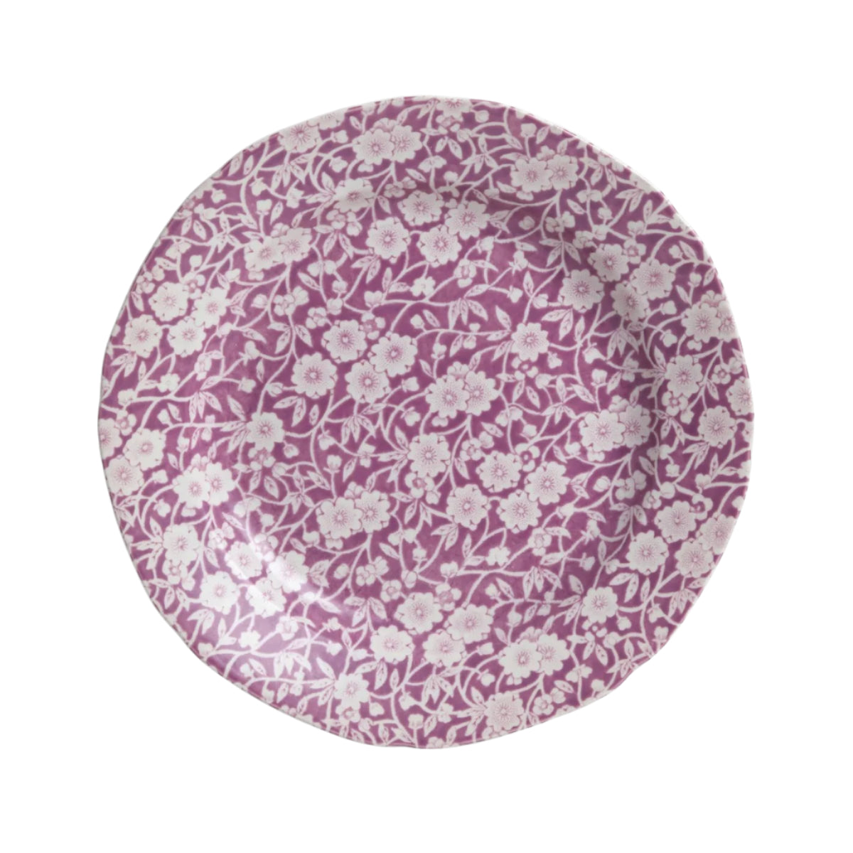 Burleigh Blossom Calico Medium Plate