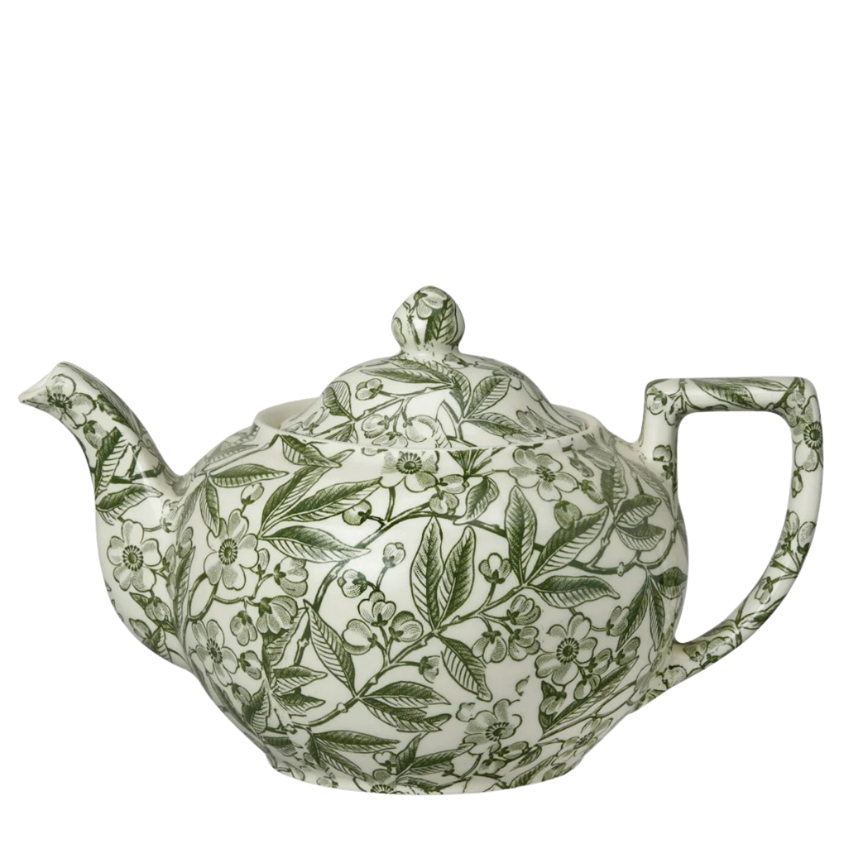 Burleigh Green Prunus Large Teapot