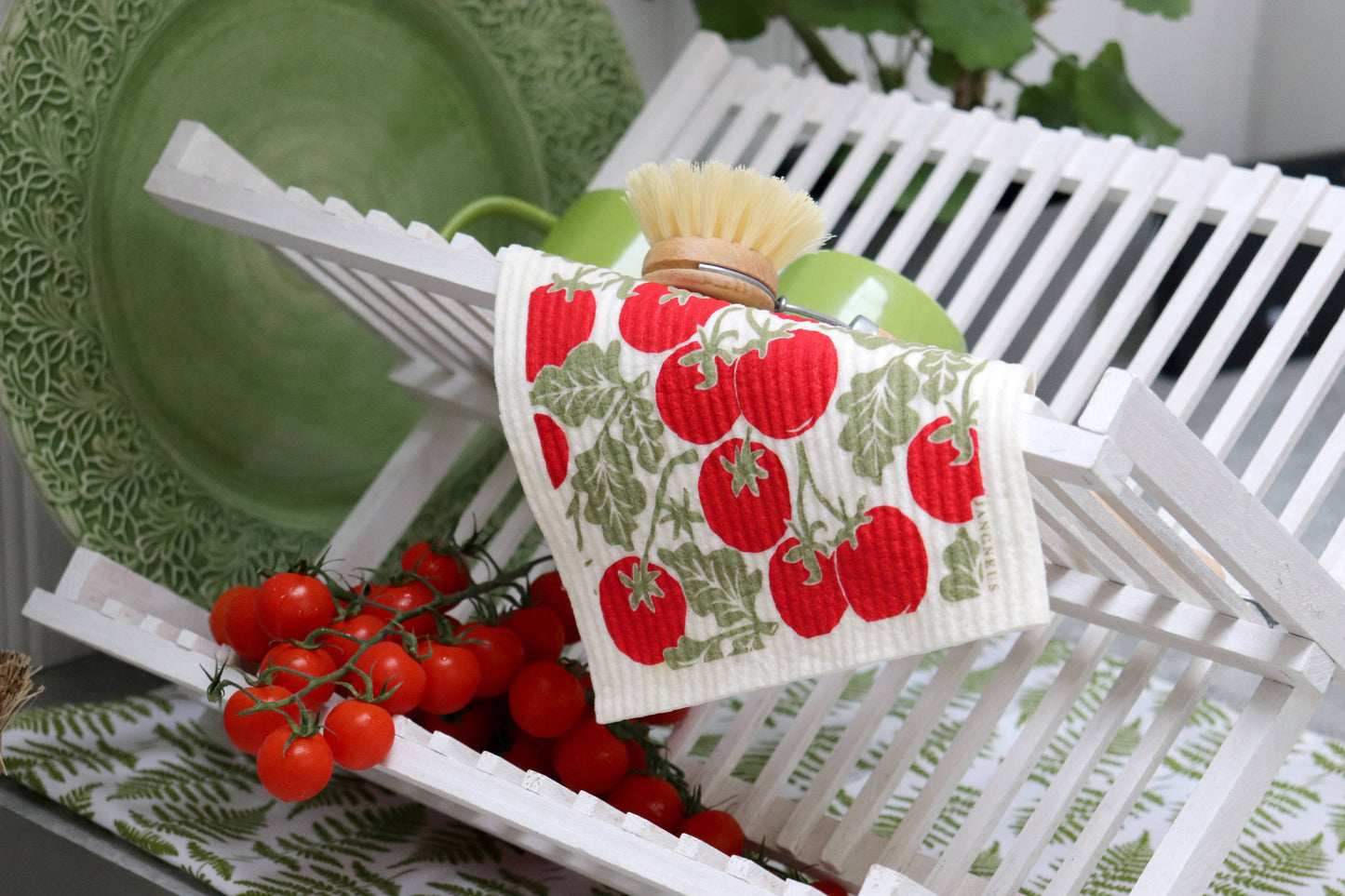 Jangneus - Swedish Dishcloth - Tomato - Red