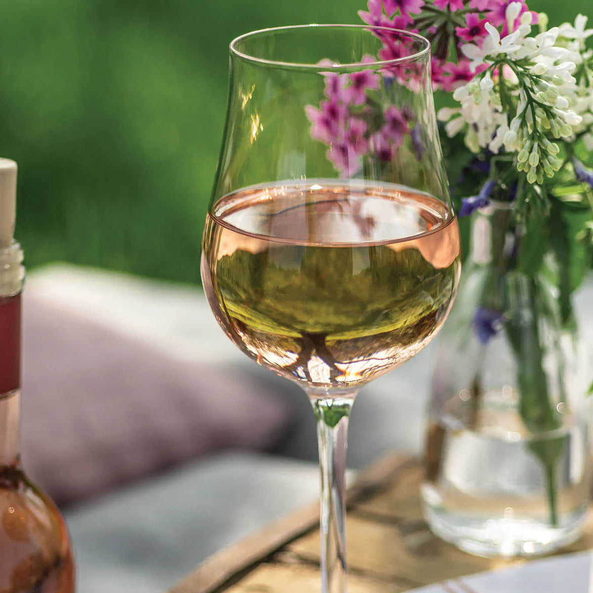 Simon Pearce Vintner Tulip Wine Glass