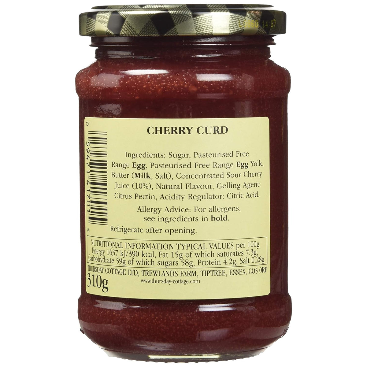 Thursday Cottage Cherry Curd