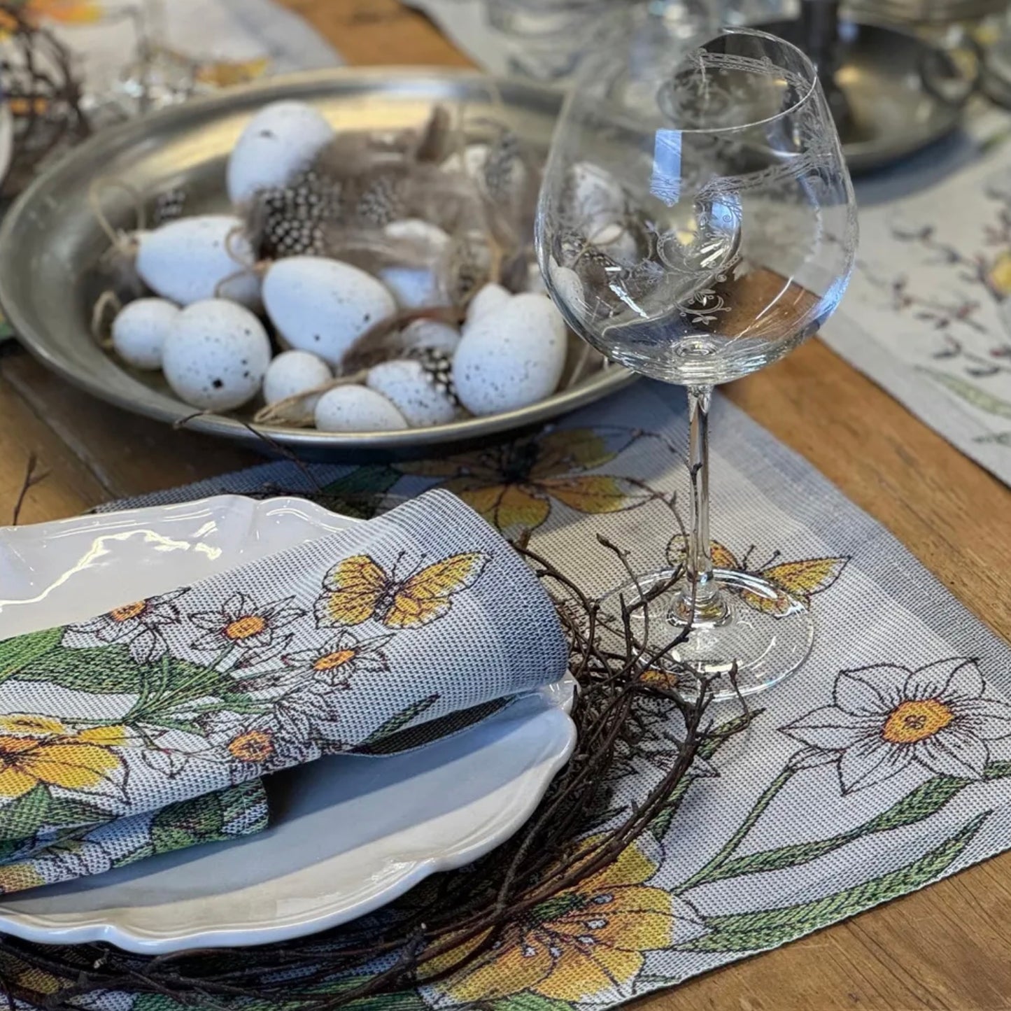 Ekelund Daffodil Tea Towel