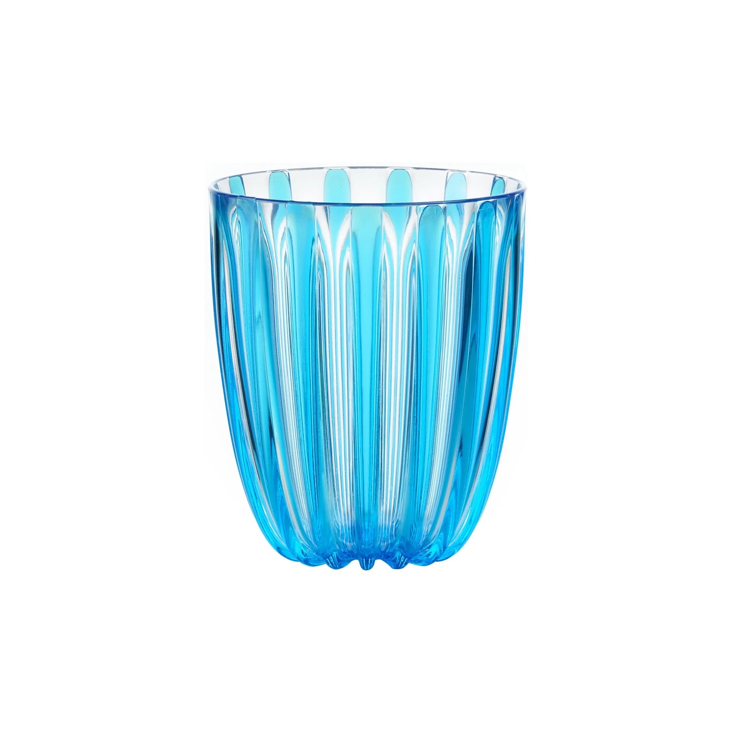 Guzzini Turquoise Dolcevita Low Tumbler - Organic Plastic