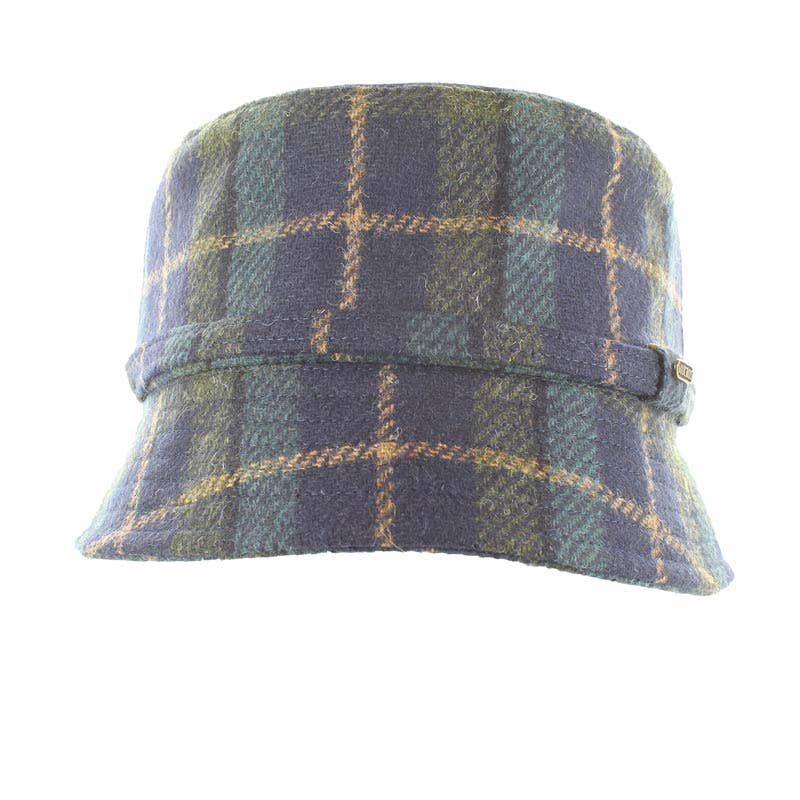 Mucros Weavers Emily Bucket Hat - Blue