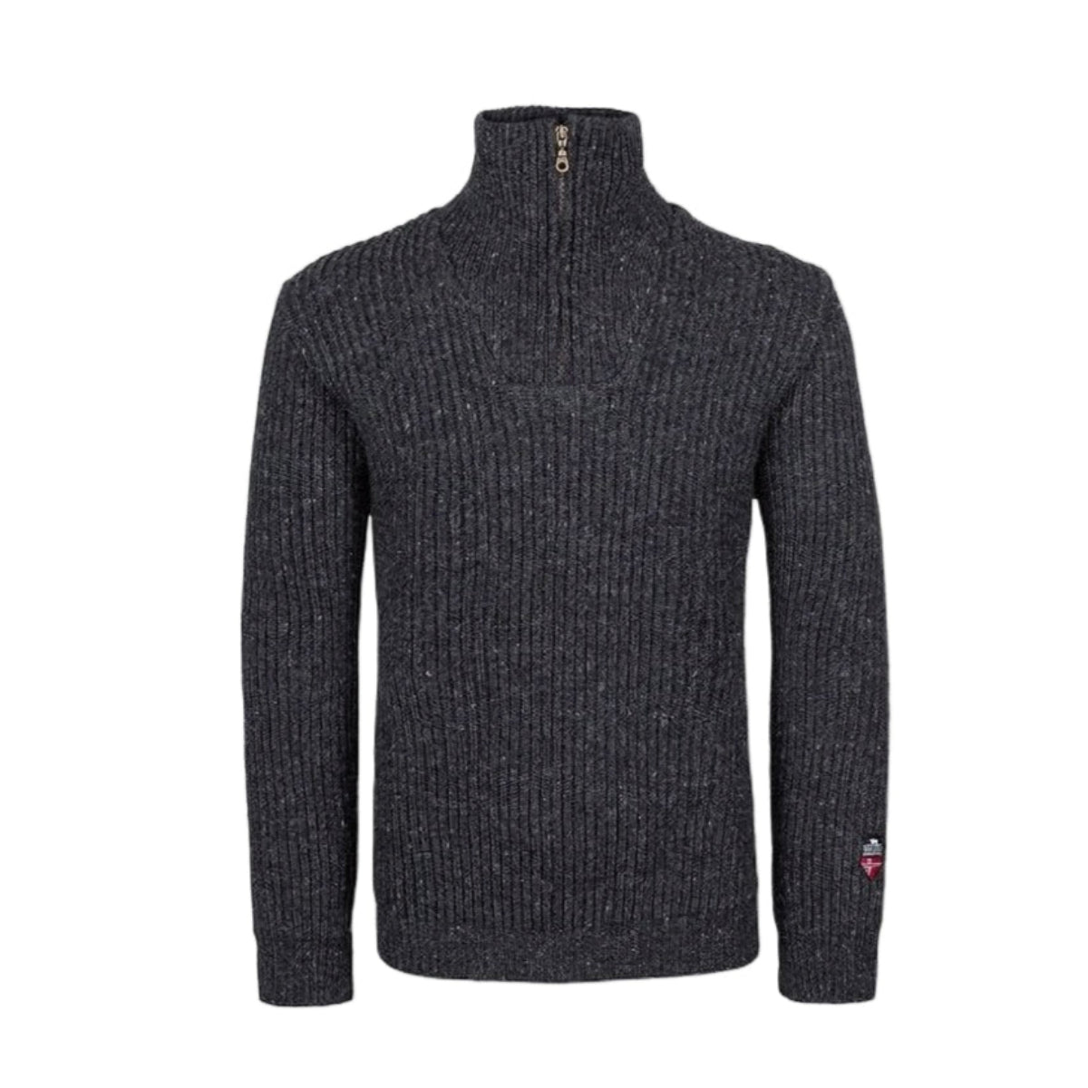 Norlender Unisex Fitjar Wool Sweater - Charcoal