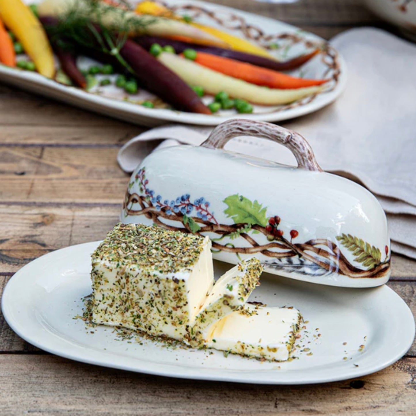 Juliska Forest Walk Butter Dish