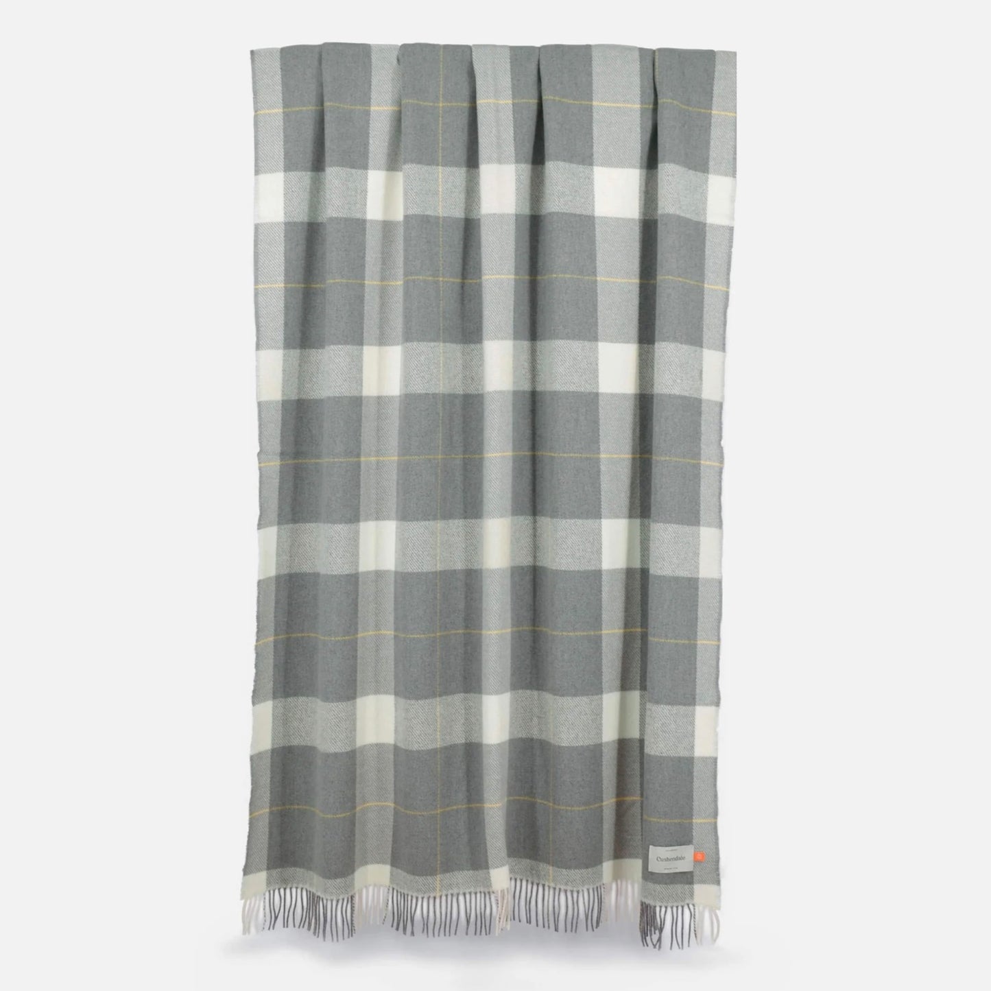 Cushendale Steel Glynn Lambswool Large Throw