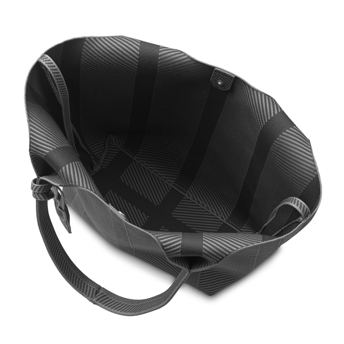 Ilse Jacobsen Knitted Bag - Black/Gun Metal
