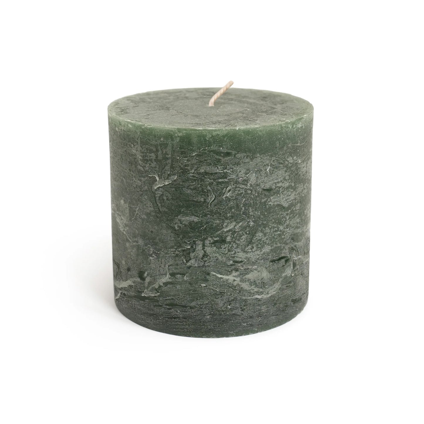 Simon Pearce Rusteli Hunter Green Pillar Candle