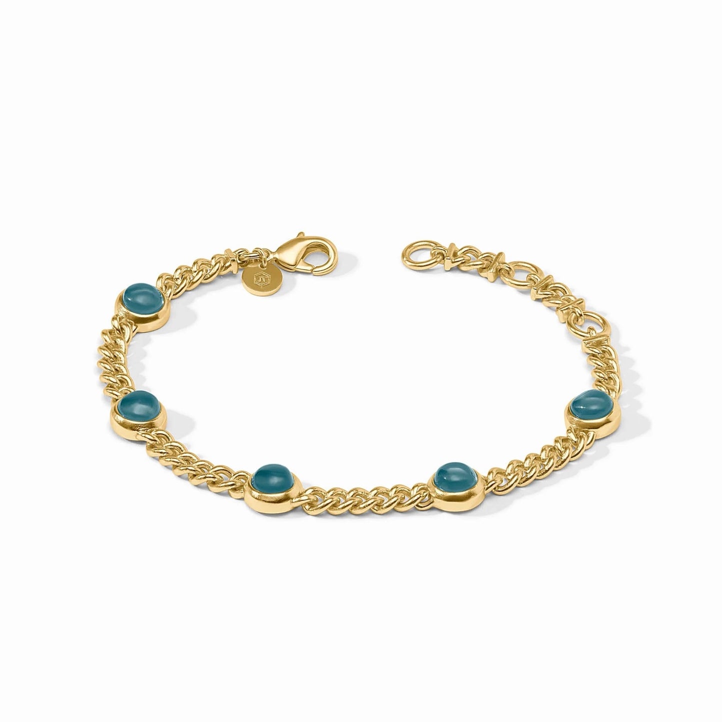 Julie Vos Dolce Delicate Bracelet - Iridescent Montana Blue