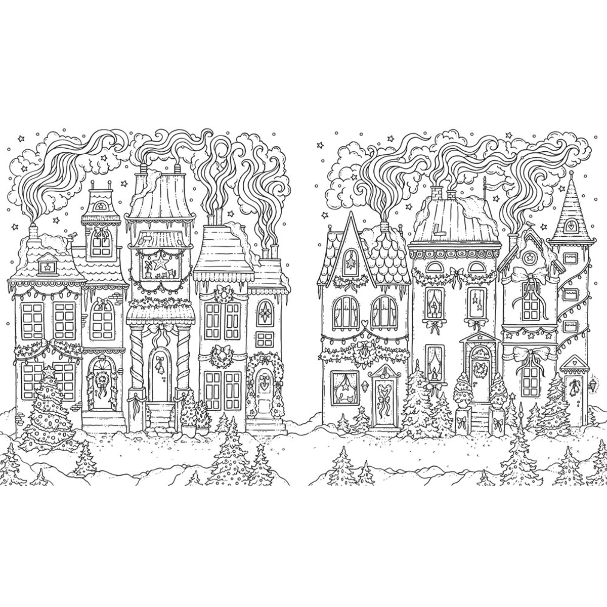 Merry Christmas Coloring Book