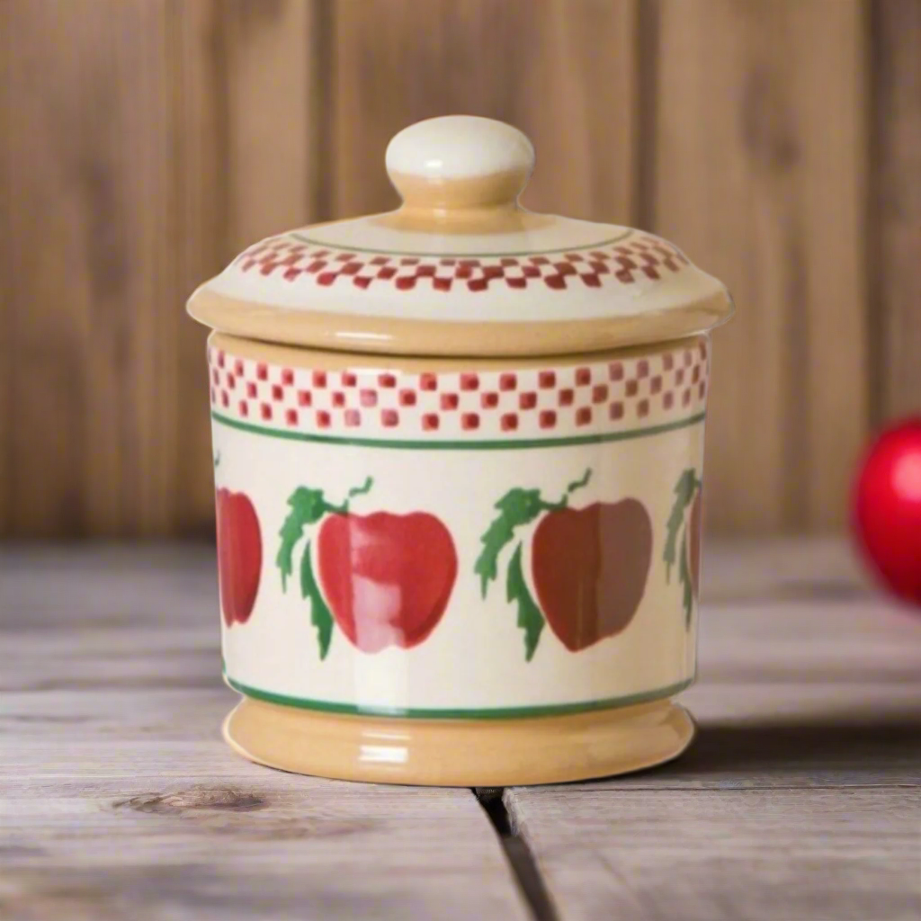 Nicholas Mosse Apple Lidded Sugar Pot