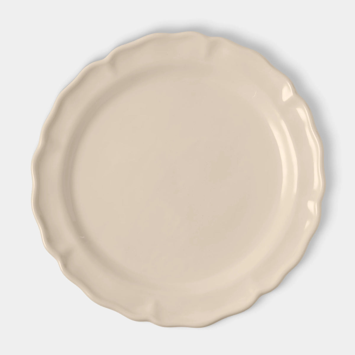 Sand Cream Provence Dinner Plate