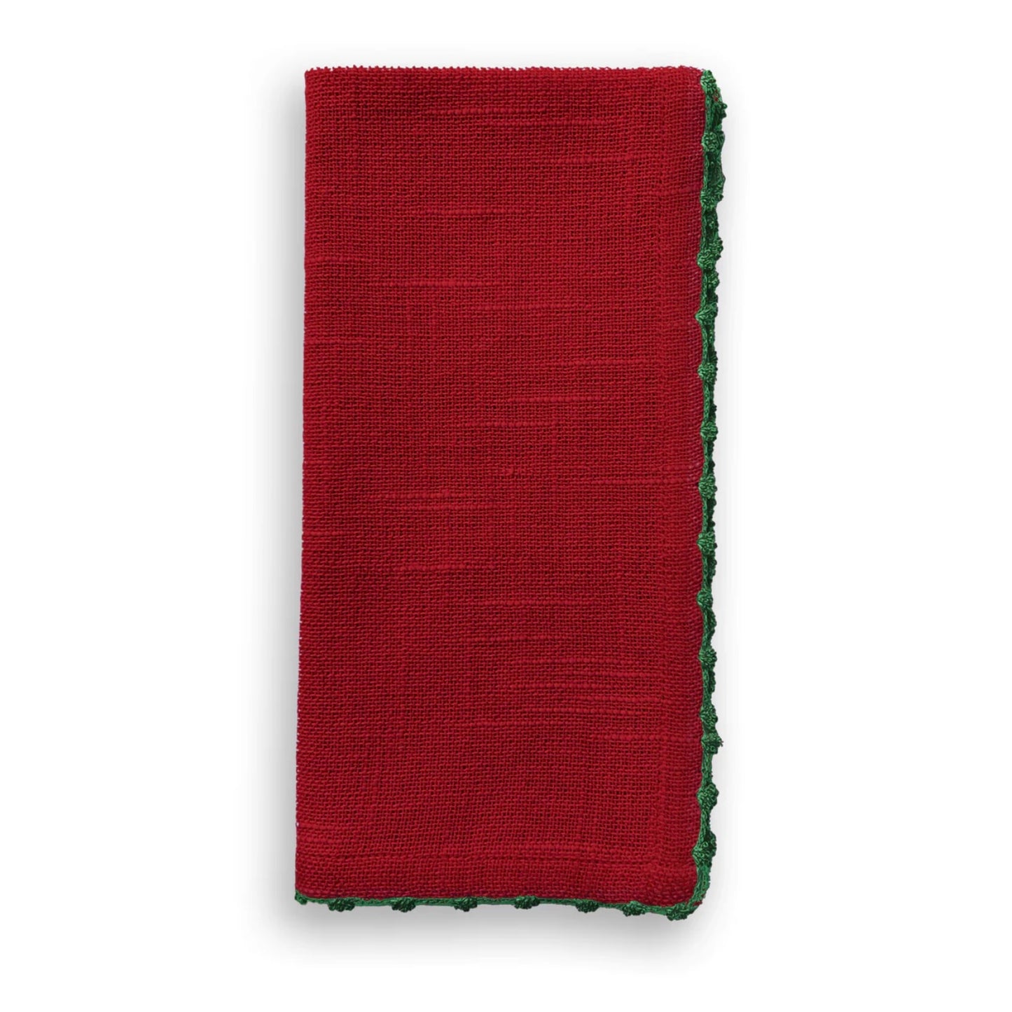 Scarlet Red Napkins Set/4