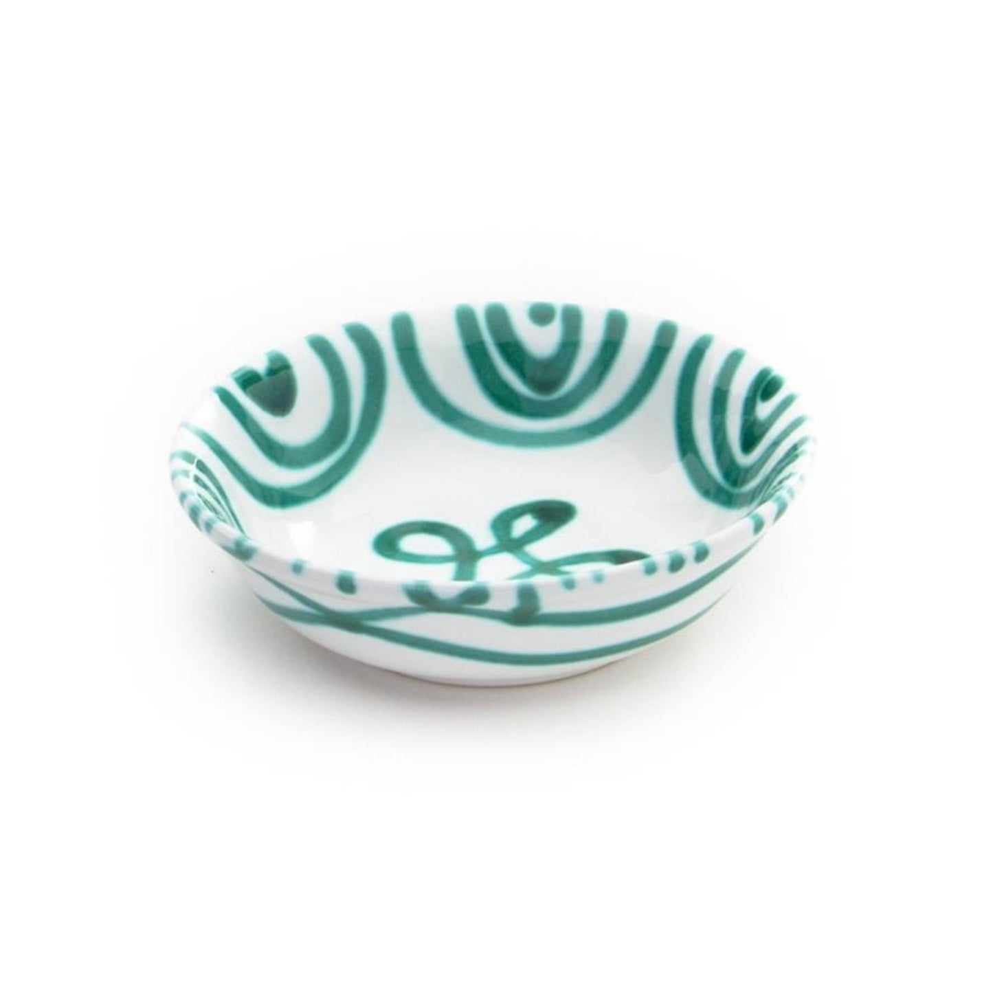 Dizzy Green Compote Bowl 5.5"