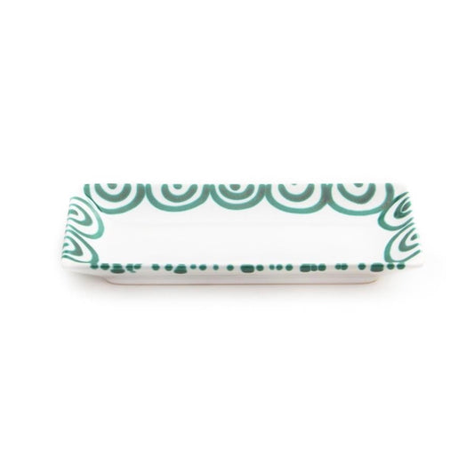 Dizzy Green Snack Tray 8.6"