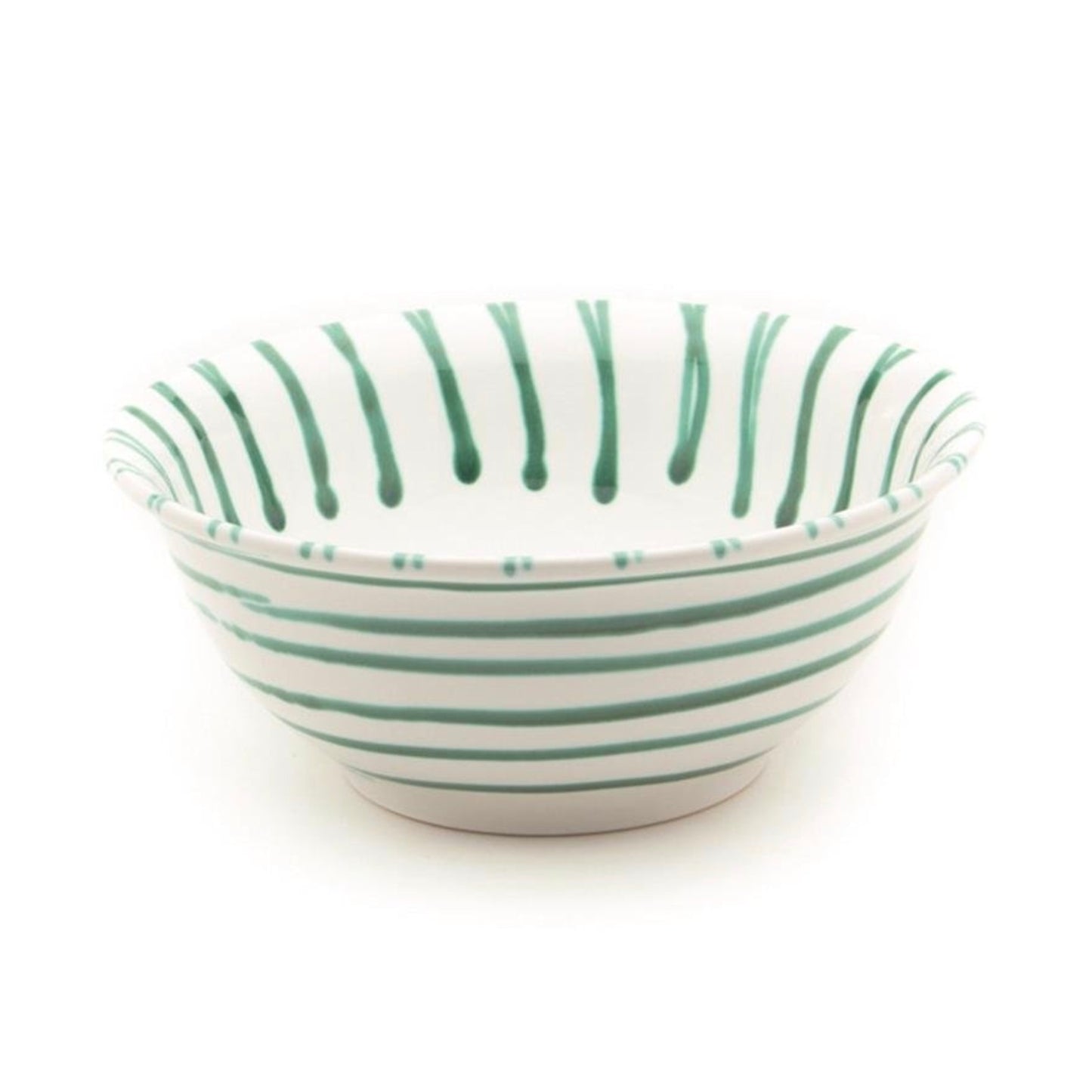 Dizzy Green Small Salad Bowl 7.8"