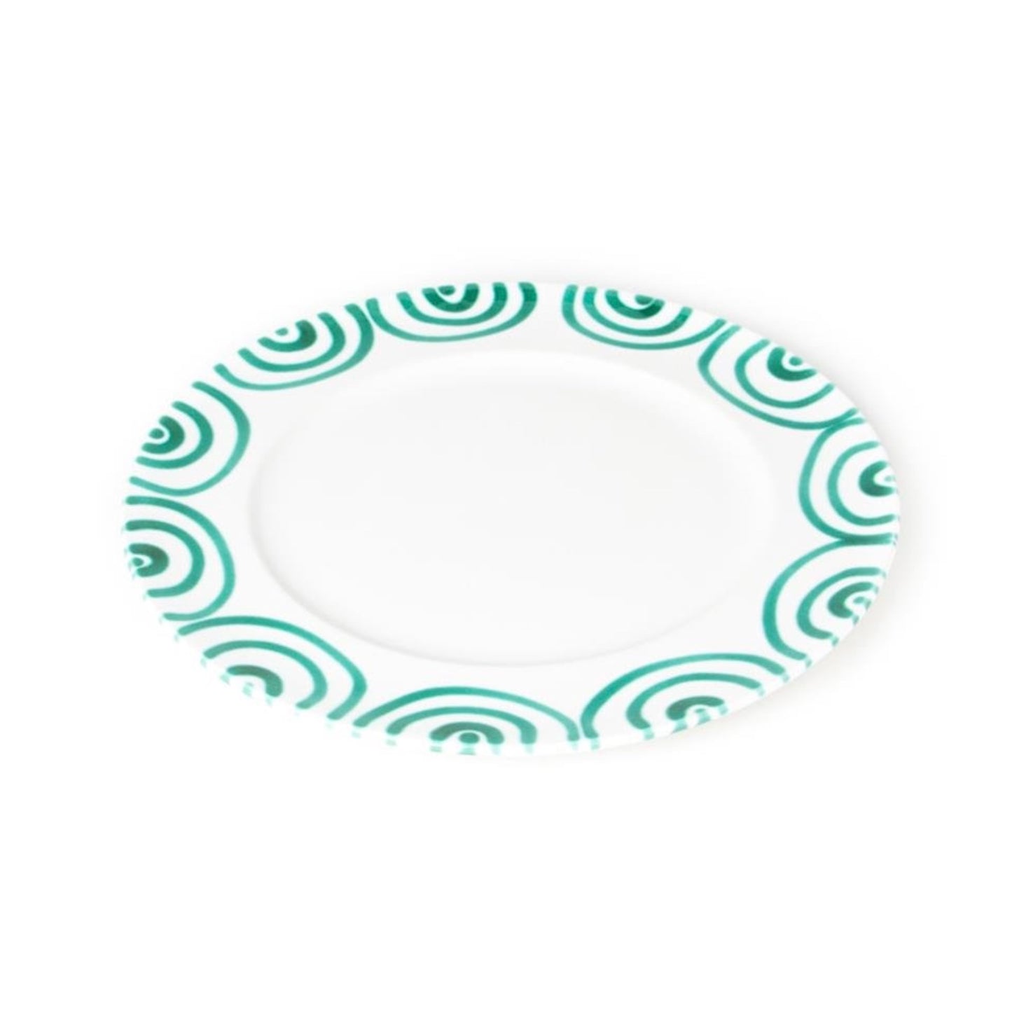 Dizzy Green Gourmet Dinner Plate 10.6"