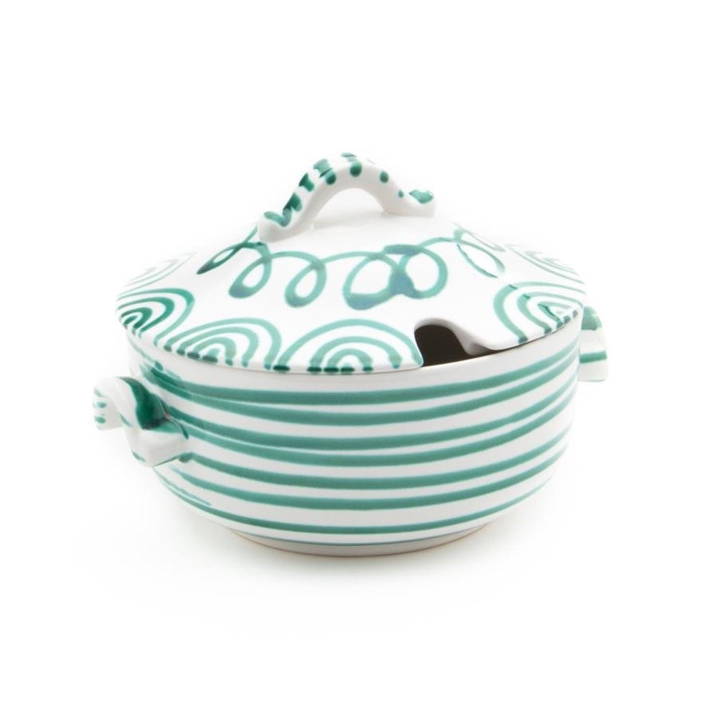 Dizzy Green Soup Tureen