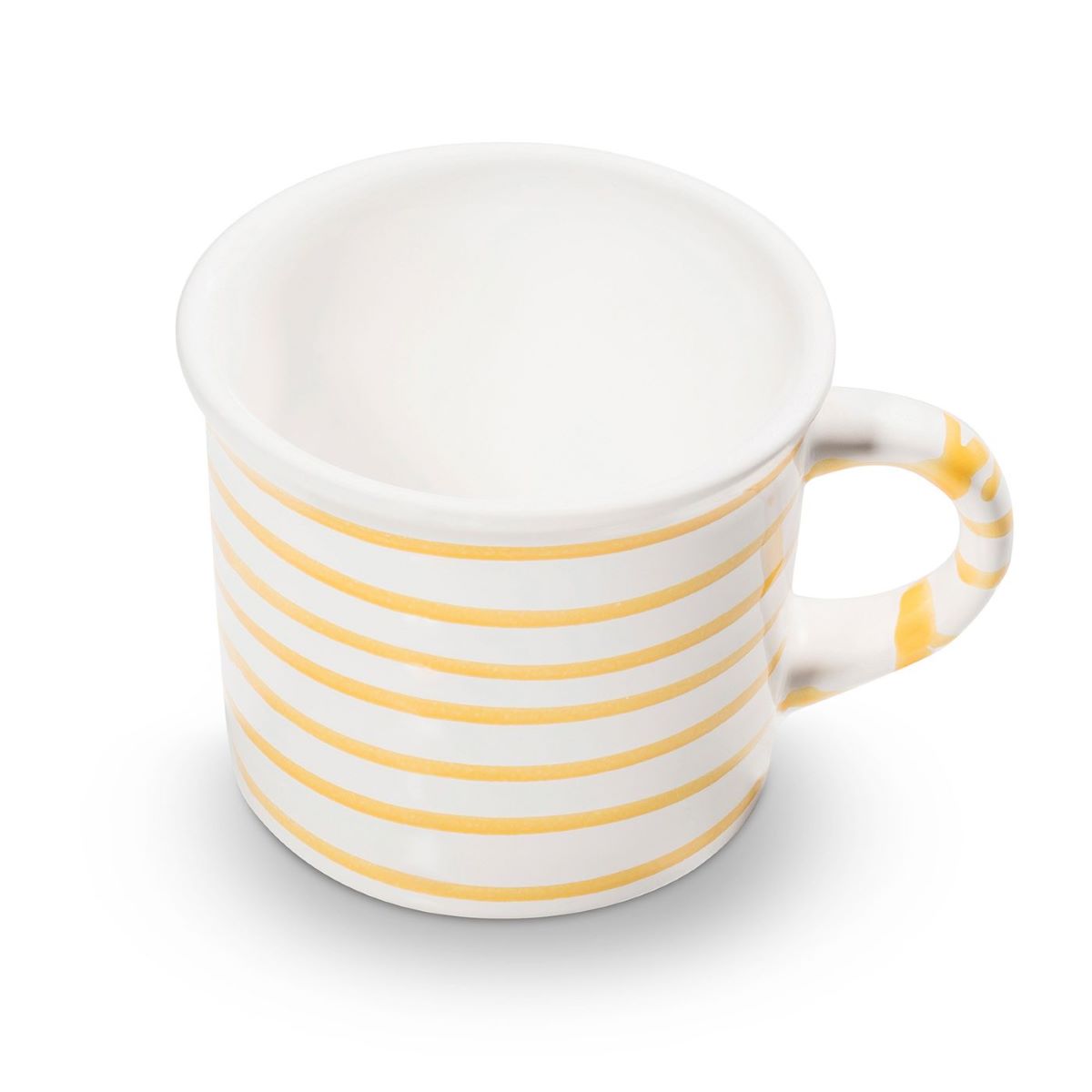Gmundner Keramik Dizzy Yellow Mug 8.1oz