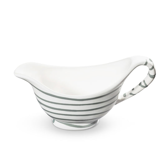 Dizzy Grey Gravy Boat