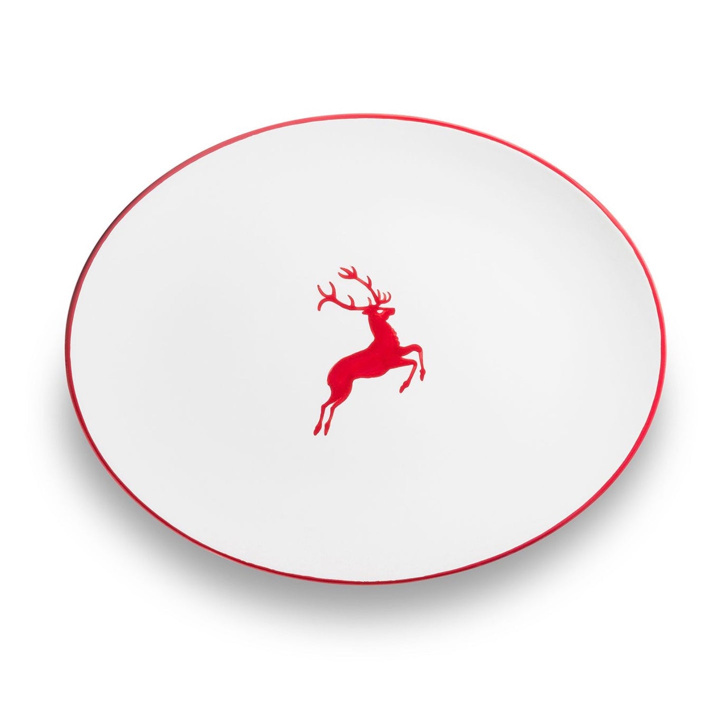 Red Deer Medium Platter 13"