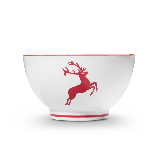 Red Deer French Cereal Bowl 5.5"