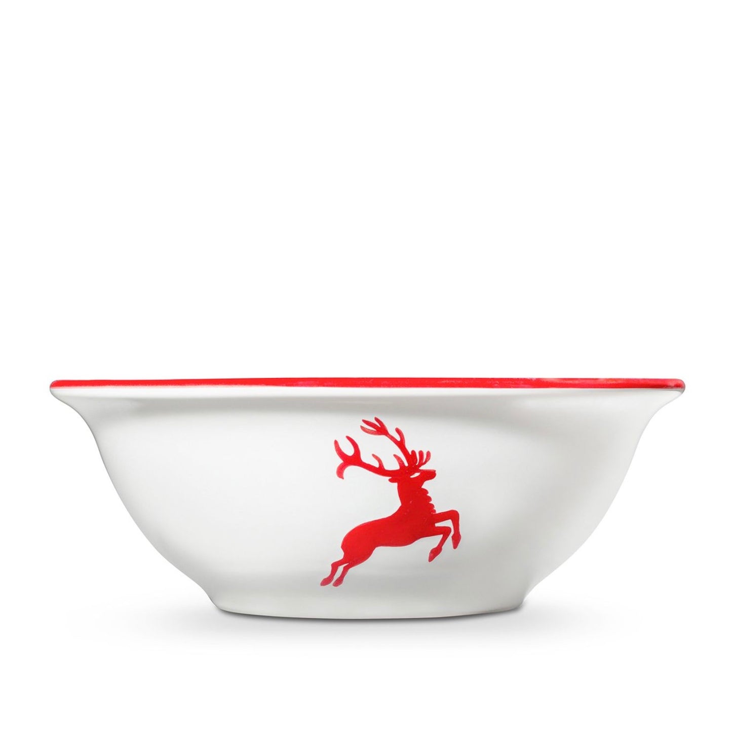 Red Deer Small Salad Bowl 7.8"