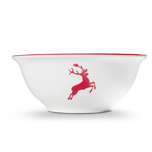 Red Deer Medium Salad Bowl 10.2"