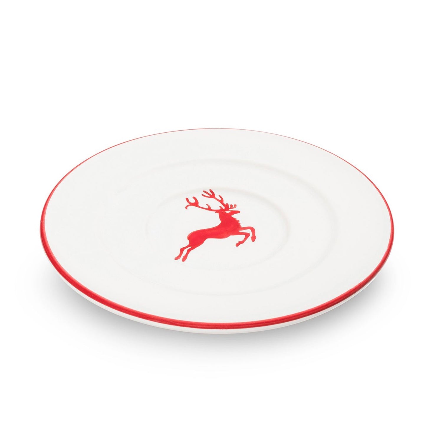 Red Deer Gourmet Saucer 6.25"