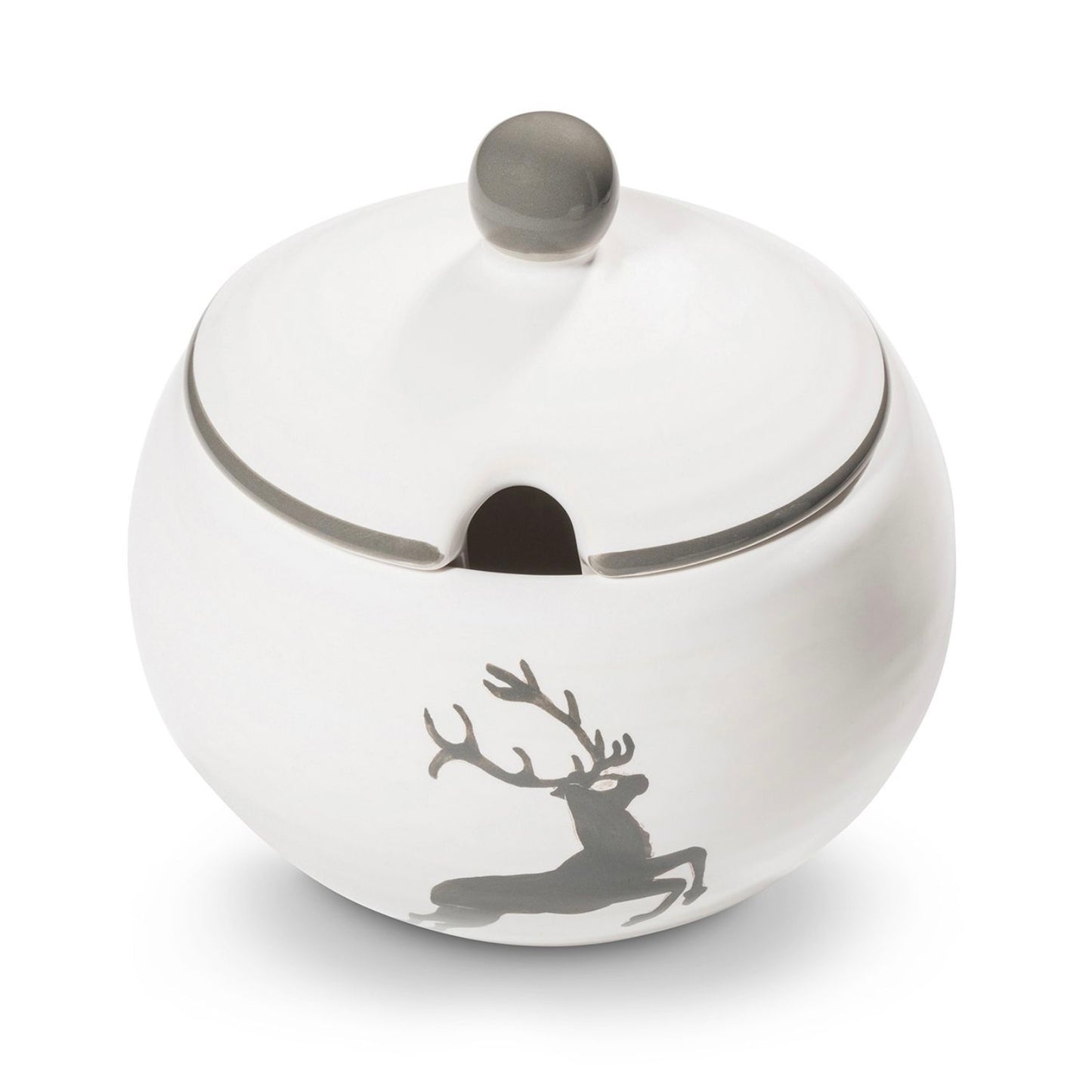 Grey Deer Sugar Pot