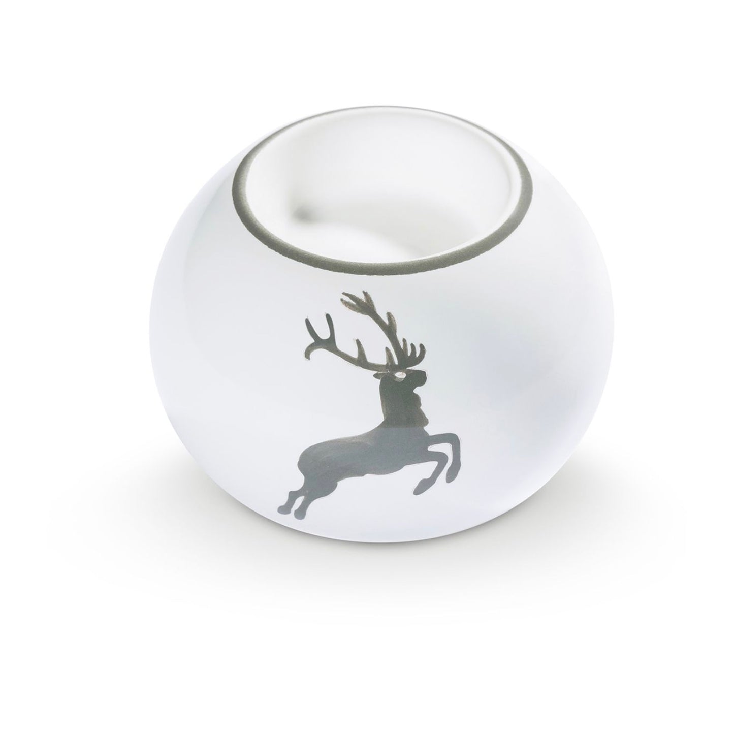 Grey Deer Tealight Holder