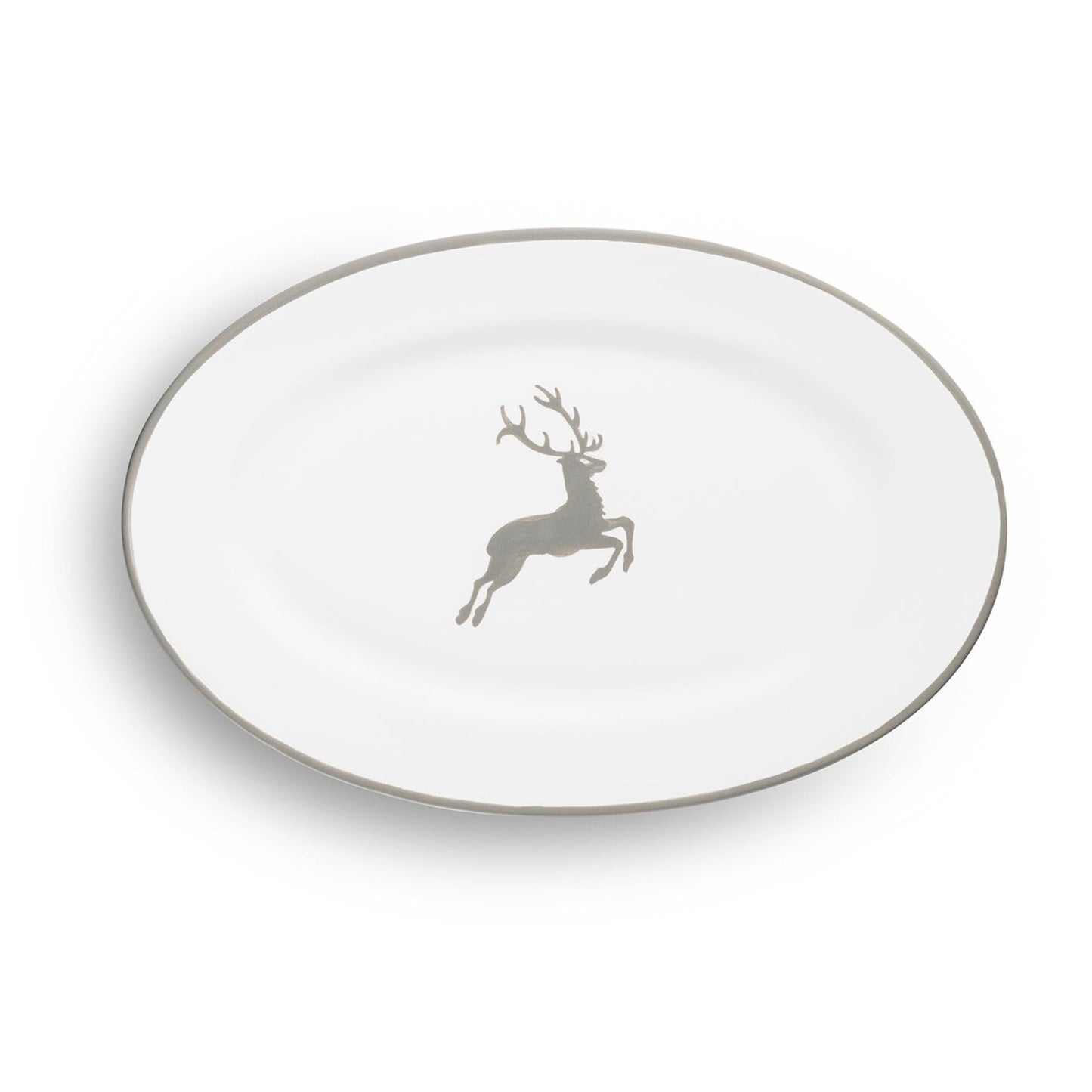 Grey Deer Small Tray 8.2"