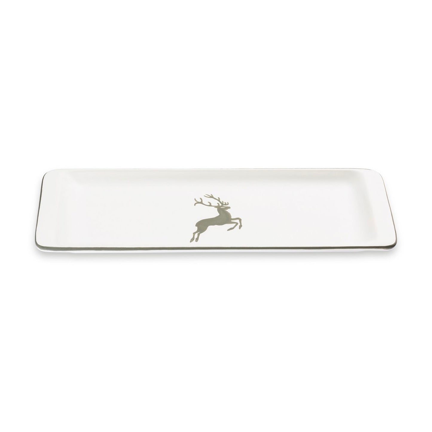 Grey Deer Stollen Plate 16.5"