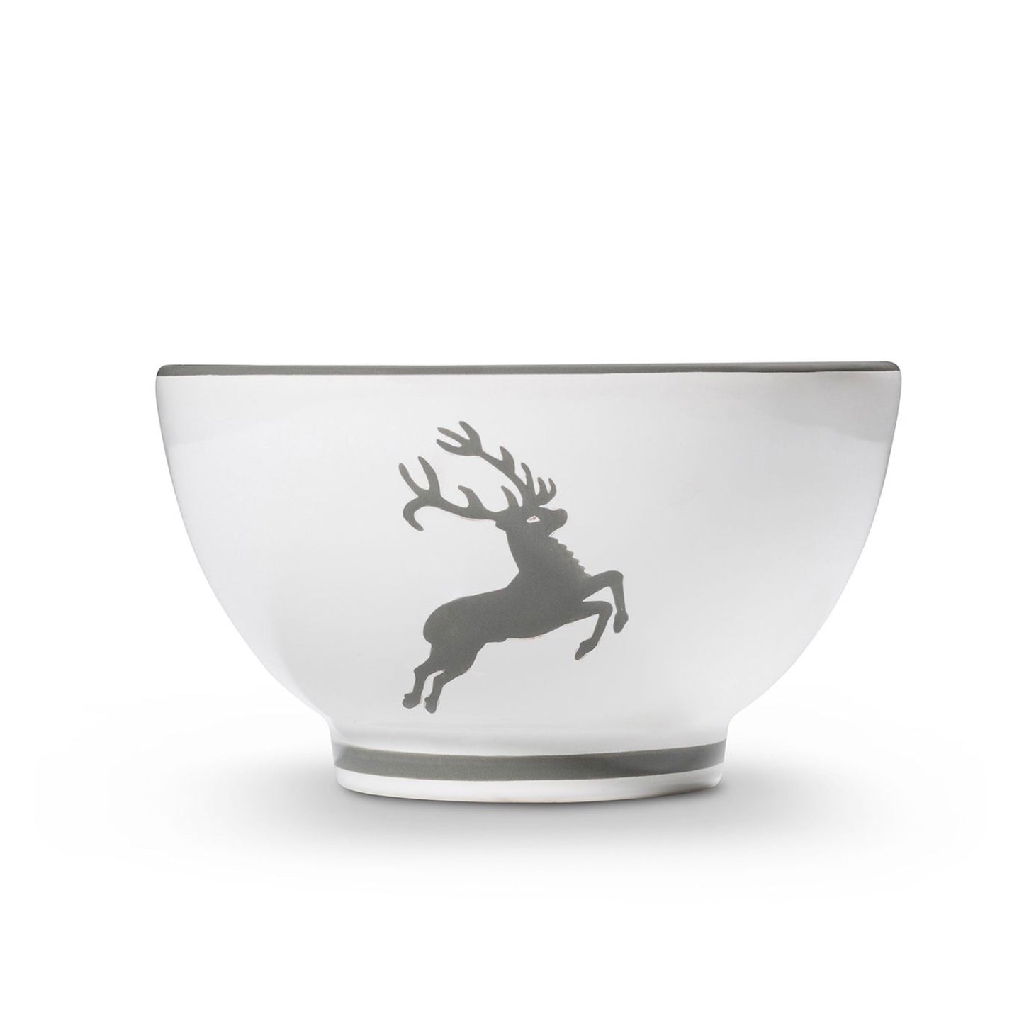 Grey Deer Bowl Cereal 5.5"