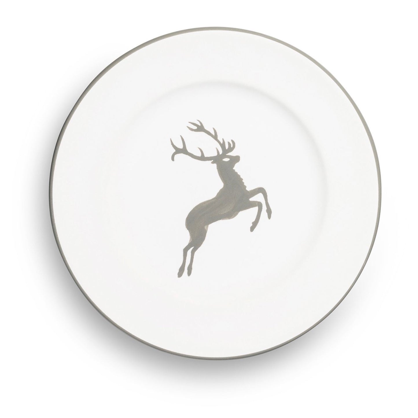 Grey Deer Gourmet Dessert Plate 7"