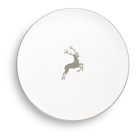 Grey Deer Coupe Charger Plate 12.5"