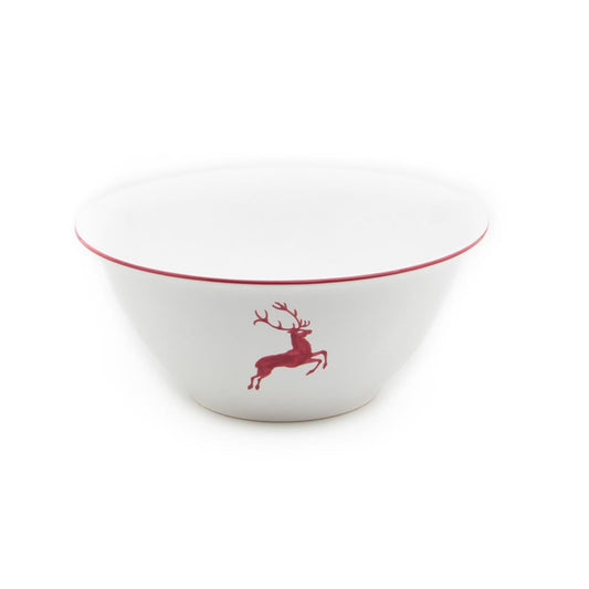 Bordeaux Deer Salad Bowl 10.2in