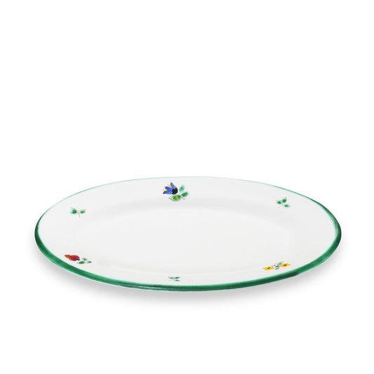 Alpine Flowers Oval Small Tray 8.2"