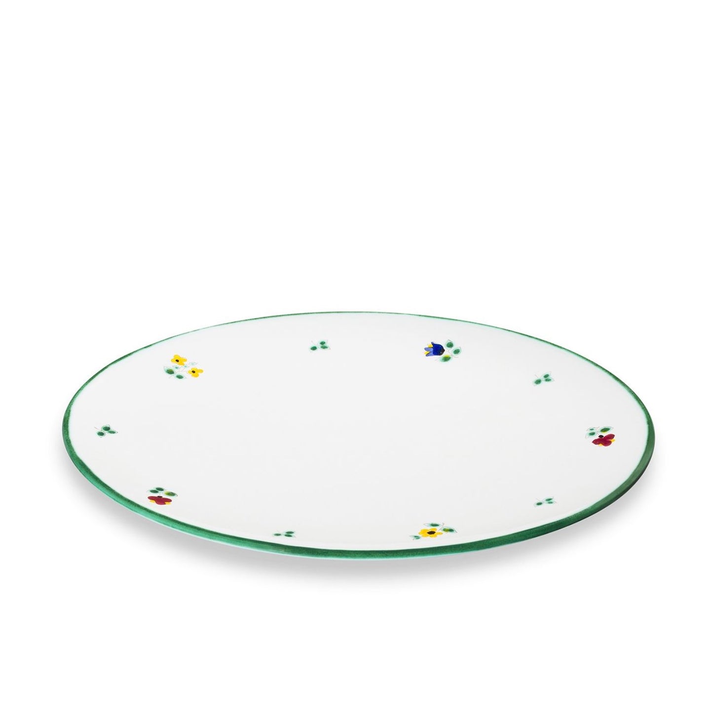 Alpine Flowers Small Oval Platter 11"